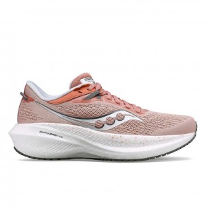 Saucony Triumph 21 Women's Running Shoes Coral | CANADA SDGRXZE