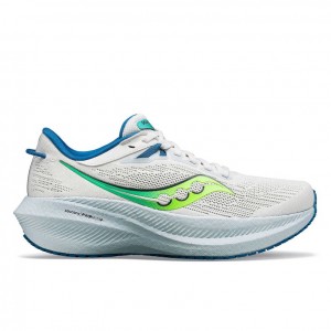 Saucony Triumph 21 Women's Running Shoes White | CANADA XRWVZMA