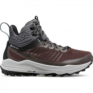 Saucony Ultra Ridge GTX Women's Trail Running Shoes Brown | CANADA VRZXKJS