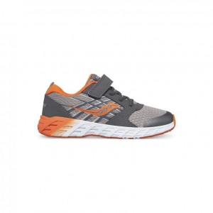 Saucony Wind 2.0 A/C Big Kids' Sneakers Grey | CANADA ZDIUYGE