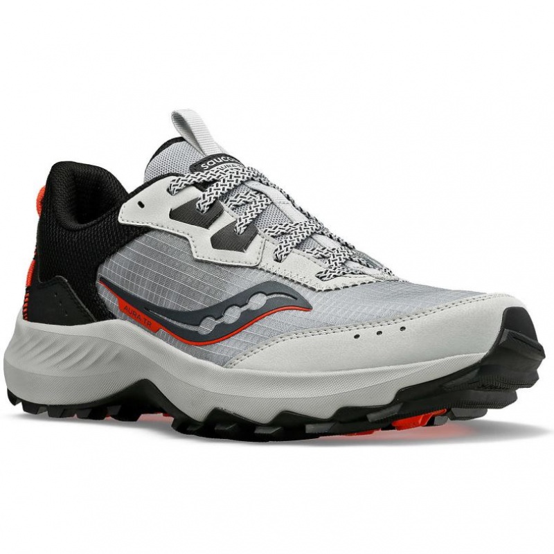 Saucony Aura TR Men's Trail Running Shoes Grey | CANADA ISMQLER