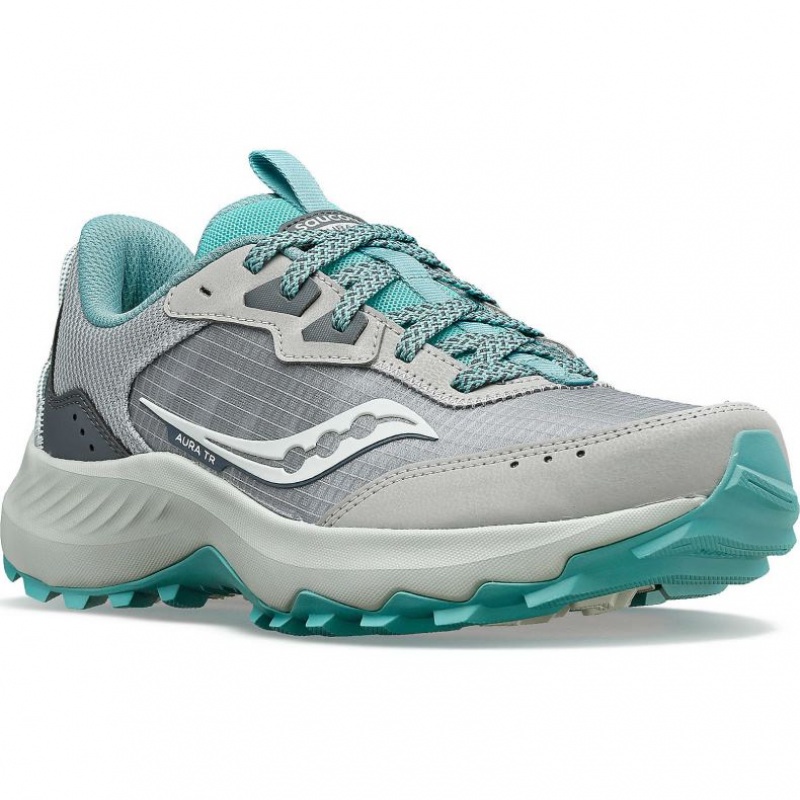 Saucony Aura TR Women's Trail Running Shoes Grey | CANADA RBXNHWY