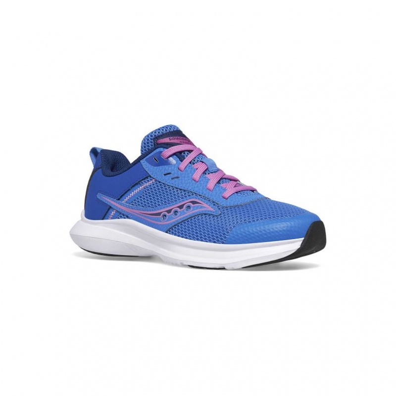 Saucony Axon 3 Big Kids' Sneakers Blue | CANADA ZLRNEBQ