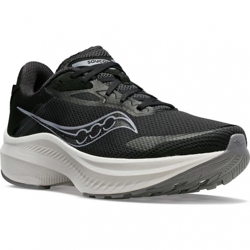 Saucony Axon 3 Men's Running Shoes Black | CANADA XNUCLGS