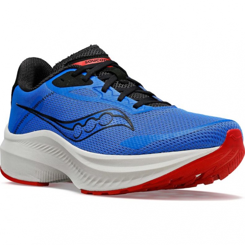 Saucony Axon 3 Men's Running Shoes Blue | CANADA XJWAGKU