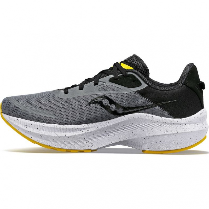 Saucony Axon 3 Men's Running Shoes Grey | CANADA XVBDSPF