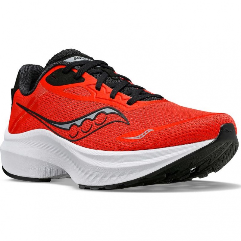 Saucony Axon 3 Men's Running Shoes Red | CANADA XOEFKBL