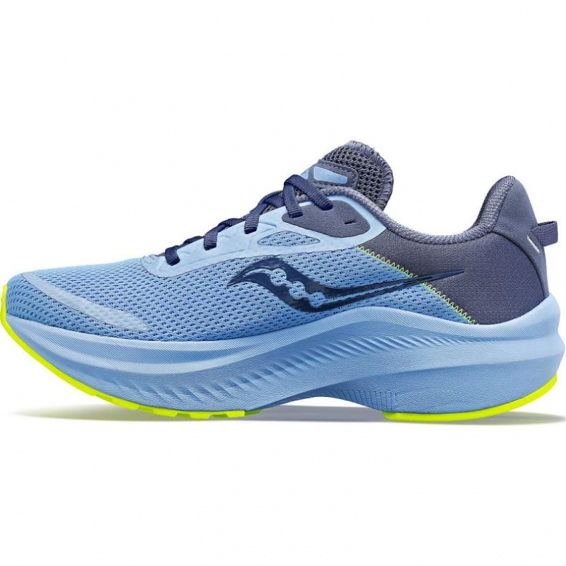 Saucony Axon 3 Women's Running Shoes Blue | CANADA ILUFZCK