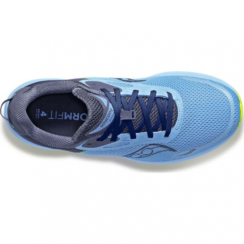 Saucony Axon 3 Women's Running Shoes Blue | CANADA ILUFZCK