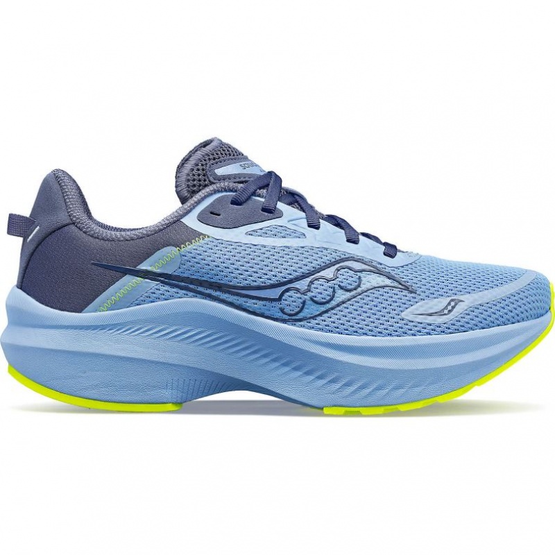 Saucony Axon 3 Women\'s Running Shoes Blue | CANADA ILUFZCK