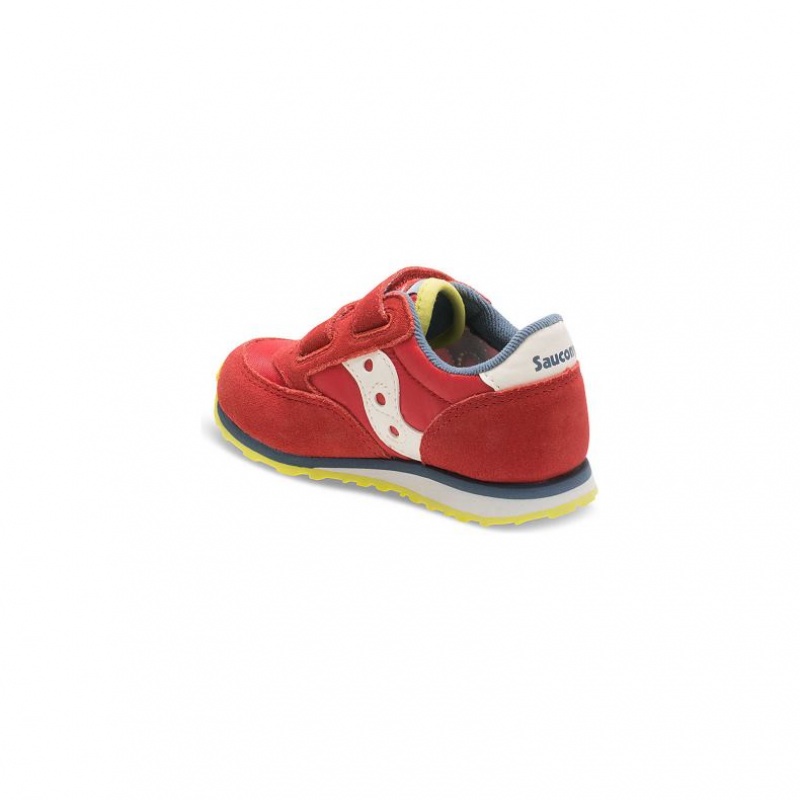 Saucony Baby Jazz Hook & Loop Little Kids' Sneakers Red | CANADA RPSCNFT