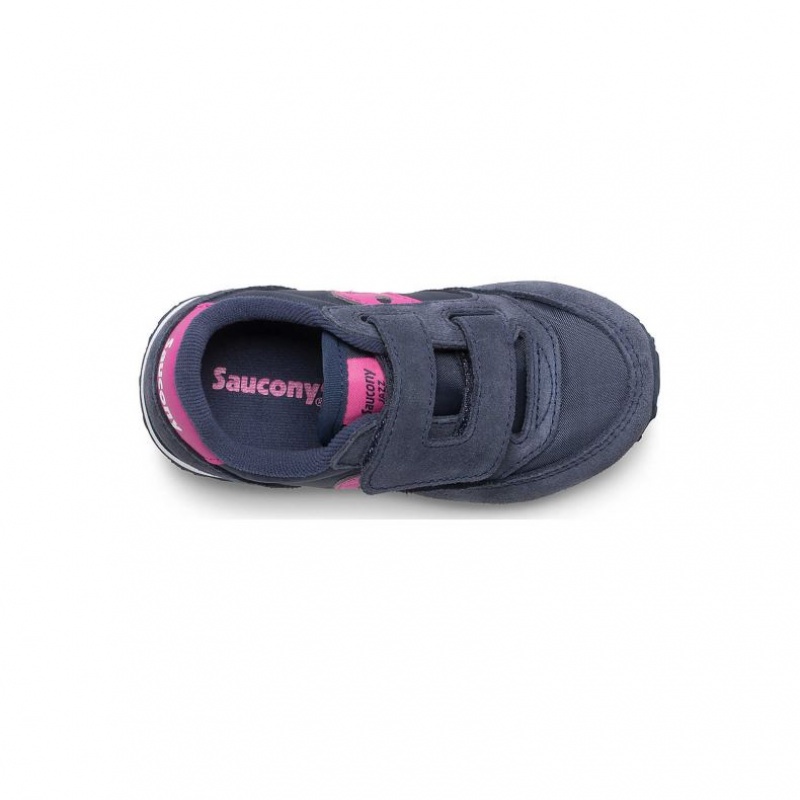 Saucony Baby Jazz Hook & Loop Little Kids' Sneakers Navy | CANADA MSHKPUA