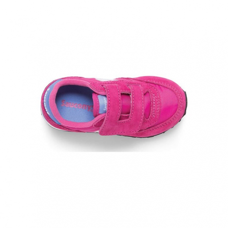 Saucony Baby Jazz Hook & Loop Little Kids' Sneakers Pink | CANADA NSHOGCE