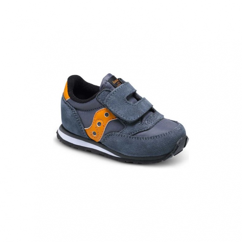 Saucony Baby Jazz Hook & Loop Little Kids' Sneakers Grey | CANADA LDXRCFB