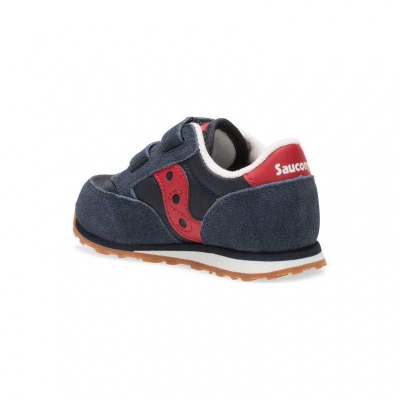 Saucony Baby Jazz Hook & Loop Little Kids' Sneakers Navy | CANADA DUZCMKJ