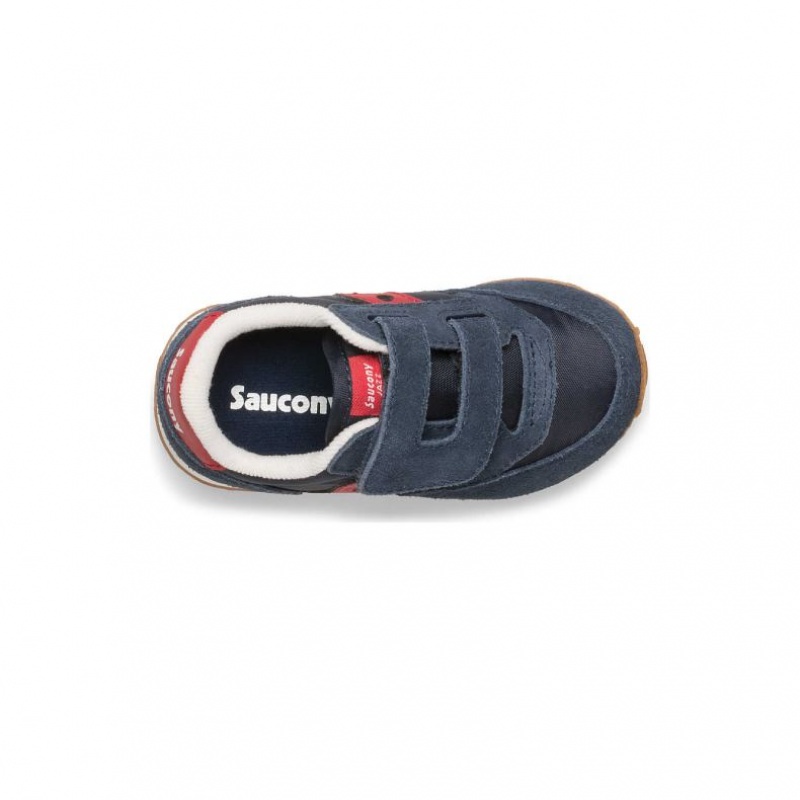 Saucony Baby Jazz Hook & Loop Little Kids' Sneakers Navy | CANADA DUZCMKJ