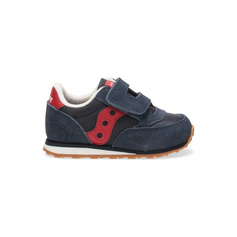 Saucony Baby Jazz Hook & Loop Little Kids\' Sneakers Navy | CANADA DUZCMKJ