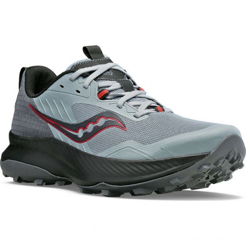 Saucony Blaze TR Men's Trail Running Shoes Grey | CANADA UGBXHRI