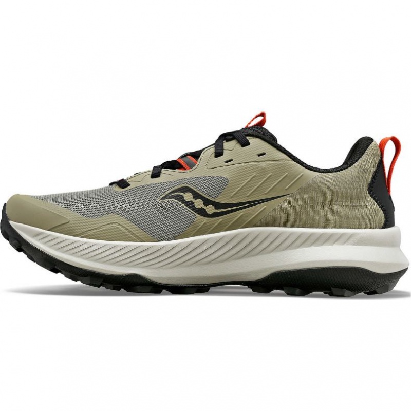 Saucony Blaze TR Men's Trail Running Shoes Olive | CANADA PKOQTDJ