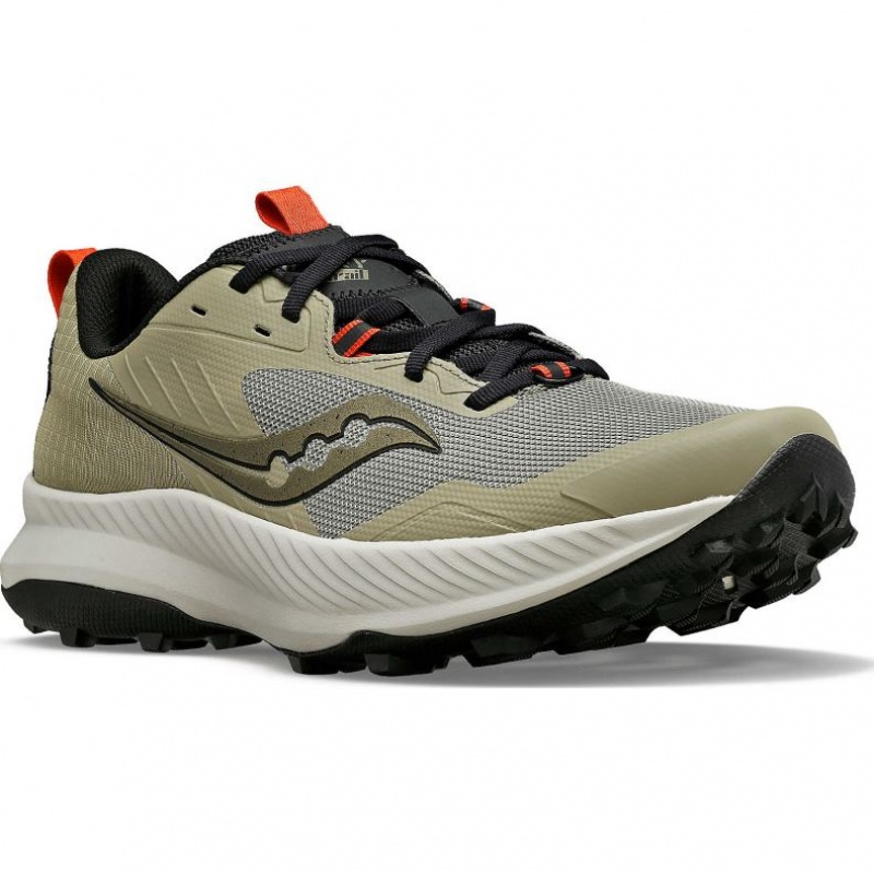 Saucony Blaze TR Men's Trail Running Shoes Olive | CANADA PKOQTDJ