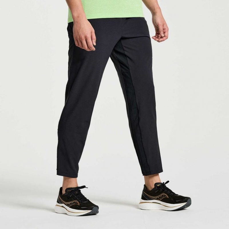 Saucony Boston Woven Men's Jogger Black | CANADA POFWMHI