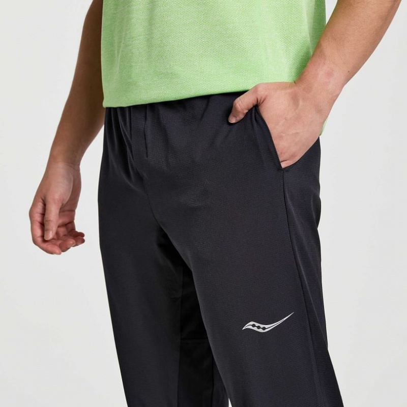 Saucony Boston Woven Men's Jogger Black | CANADA POFWMHI