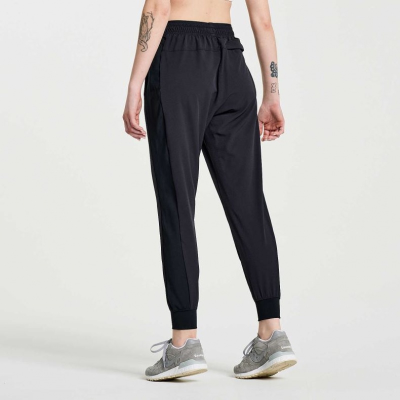 Saucony Boston Woven Women's Jogger Black | CANADA WZKGUDE