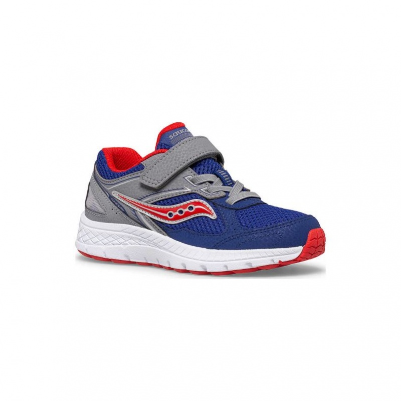 Saucony Cohesion 14 A/C Big Kids' Sneakers Navy / Grey | CANADA QISEGZA