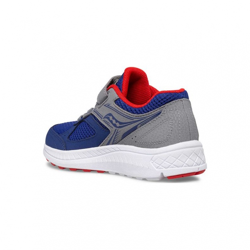 Saucony Cohesion 14 A/C Big Kids' Sneakers Navy / Grey | CANADA QISEGZA