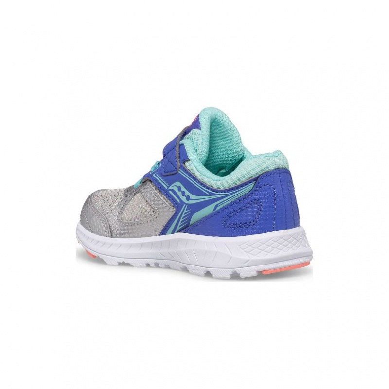 Saucony Cohesion 14 A/C Jr. Little Kids' Sneakers Blue / Silver | CANADA VATWQGS