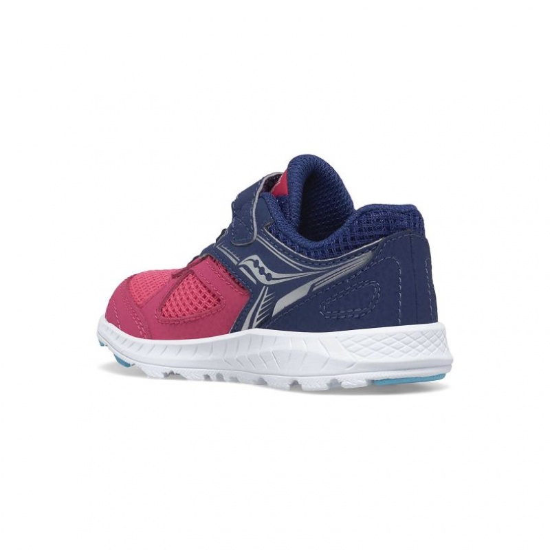 Saucony Cohesion 14 A/C Jr. Little Kids' Sneakers Pink / Navy | CANADA MCNTBQY