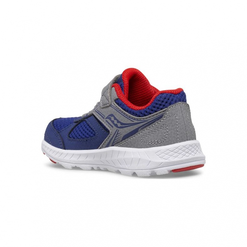 Saucony Cohesion 14 A/C Jr. Little Kids' Sneakers Navy / Grey | CANADA AXKWHVM