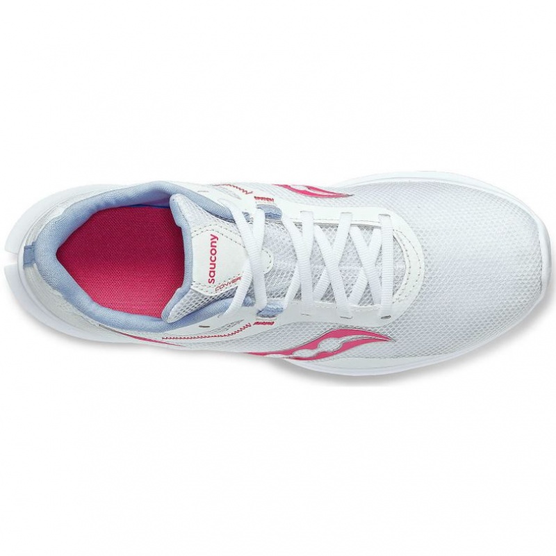 Saucony Convergence Women's Running Shoes White / Pink | CANADA JANYLFR