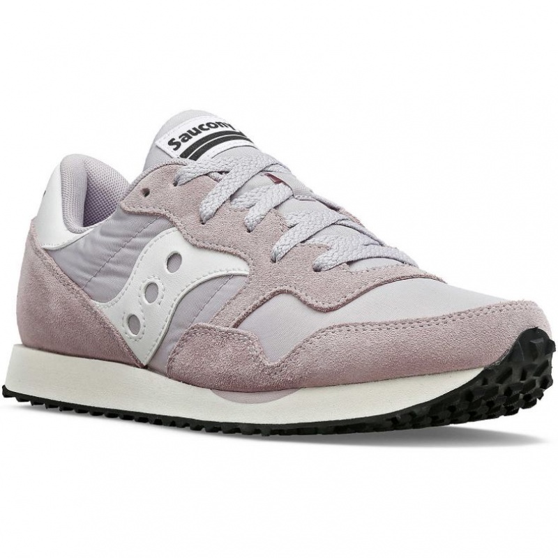 Saucony DXN Women's Sneakers Grey / Pink | CANADA OBYFDKN