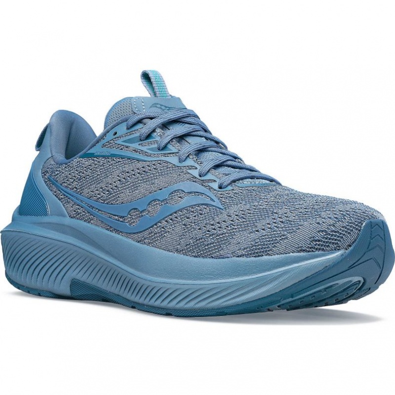 Saucony Echelon 9 Men's Running Shoes Blue | CANADA VTOPQEK