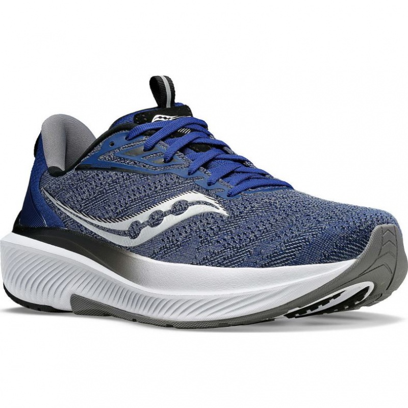 Saucony Echelon 9 Men's Running Shoes Indigo | CANADA UHFMGSZ