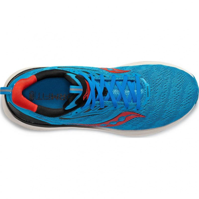 Saucony Echelon 9 Men's Running Shoes Turquoise | CANADA VPQLIXK