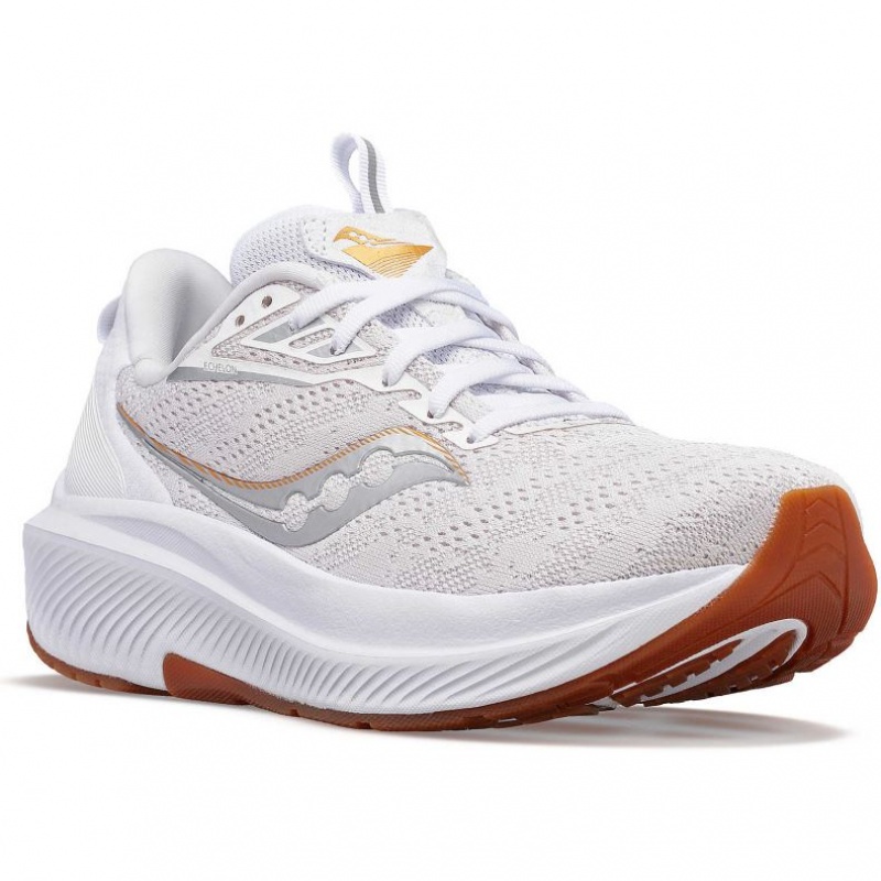 Saucony Echelon 9 Men's Running Shoes White | CANADA ZXVYWHI