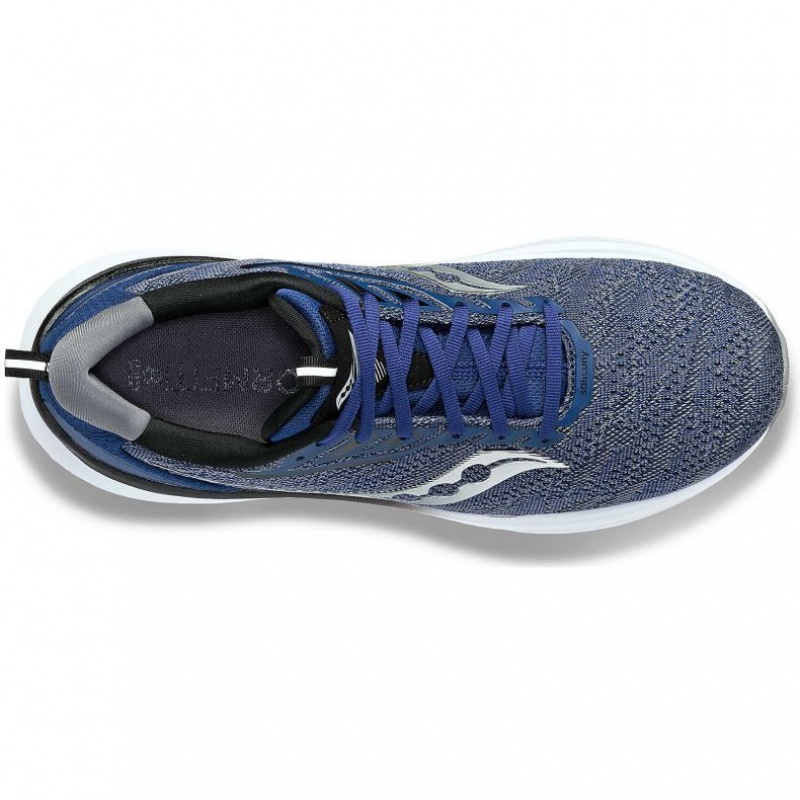 Saucony Echelon 9 Men's Wide Running Shoes Indigo | CANADA RTCSOPV