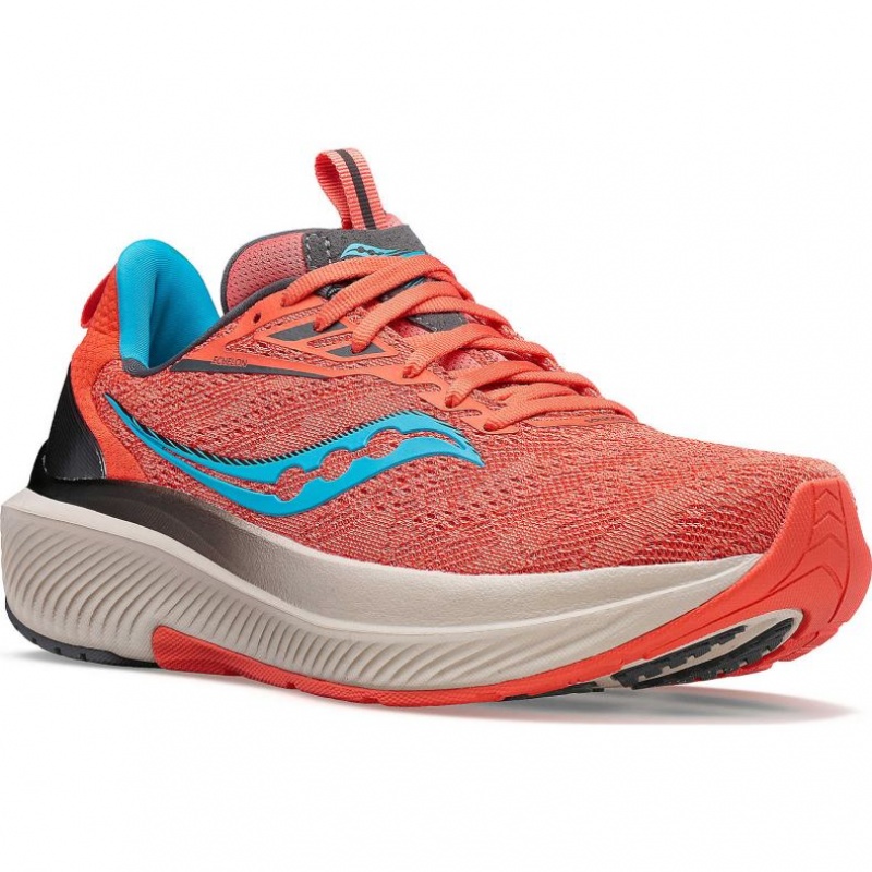 Saucony Echelon 9 Women's Running Shoes Coral | CANADA RPGEMHA