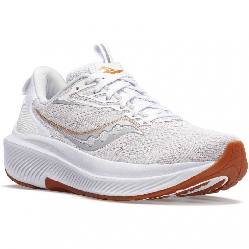 Saucony Echelon 9 Women's Running Shoes White | CANADA RTHWVYC