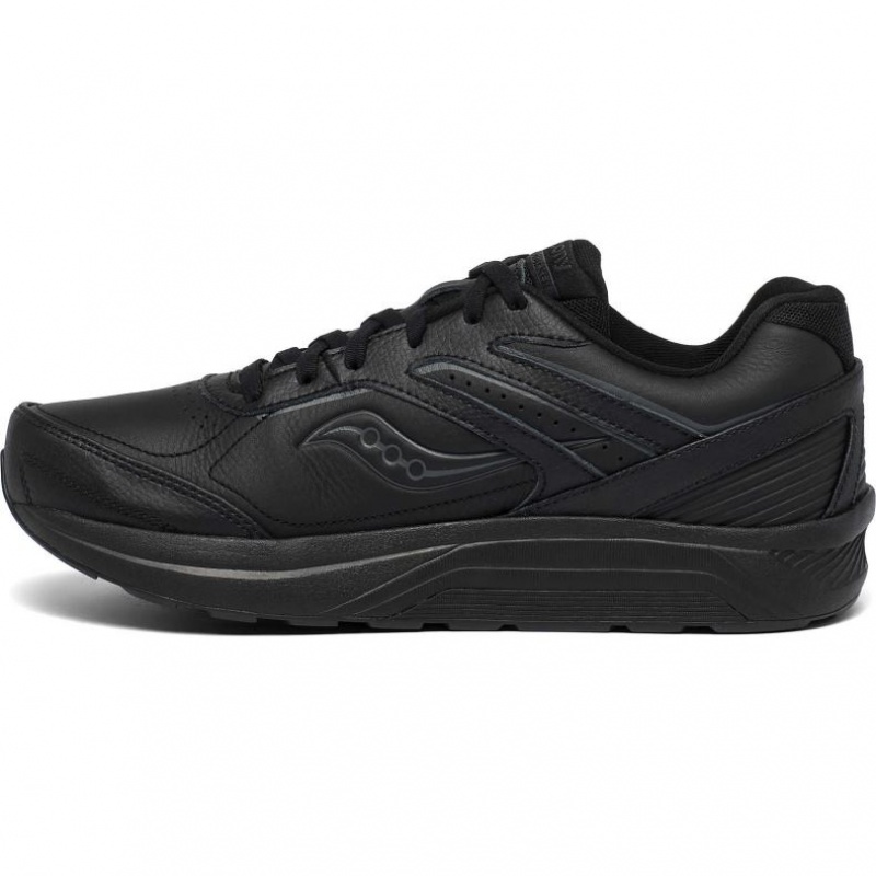 Saucony Echelon Walker 3 Extra Men's Wide Running Shoes Black | CANADA ERLYWXI