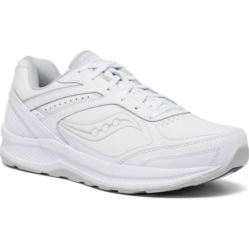 Saucony Echelon Walker 3 Men's Walking Shoes White | CANADA AETMUFW