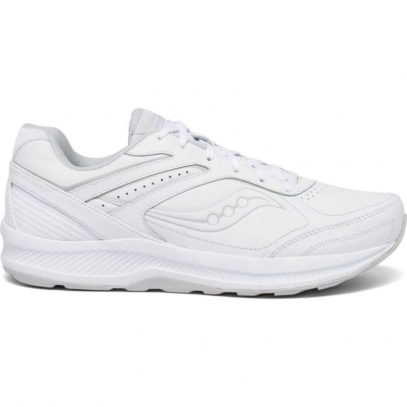 Saucony Echelon Walker 3 Men\'s Wide Running Shoes White | CANADA KQWHXAP