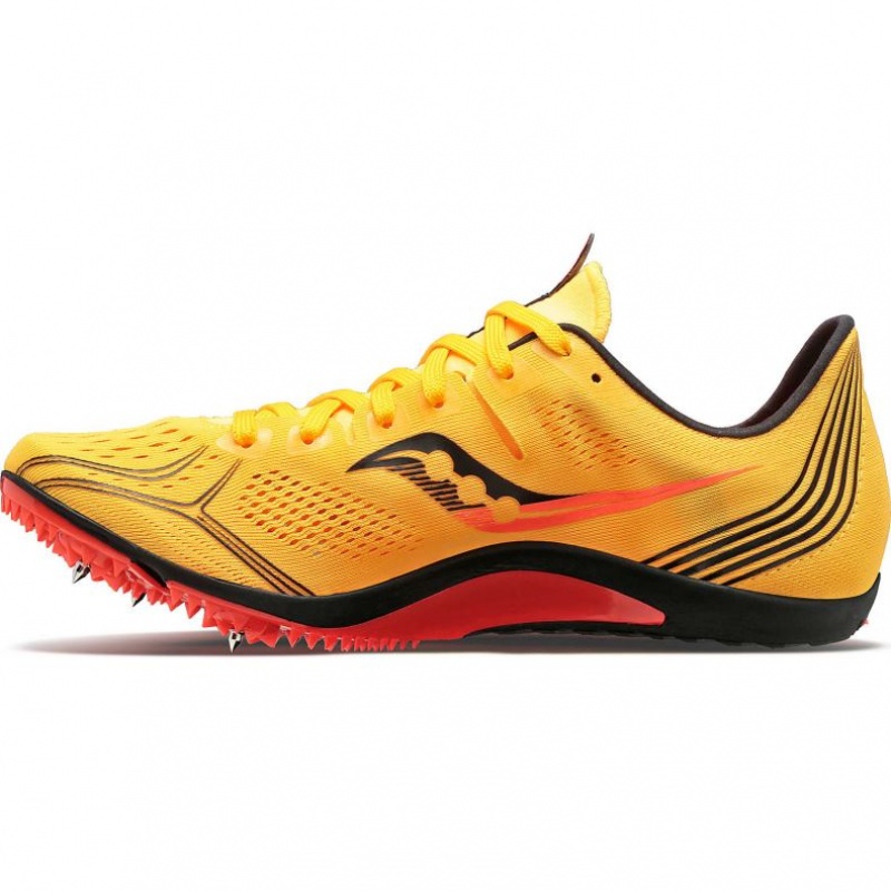 Saucony Endorphin 3 Men's Spikes Yellow | CANADA KMVRXGY