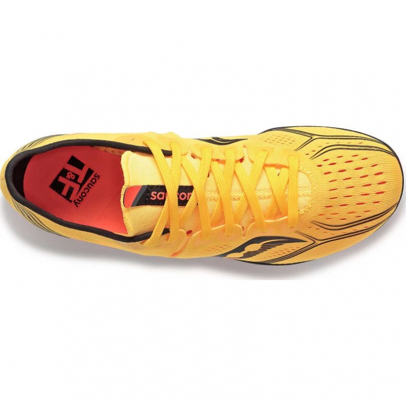 Saucony Endorphin 3 Men's Spikes Yellow | CANADA KMVRXGY