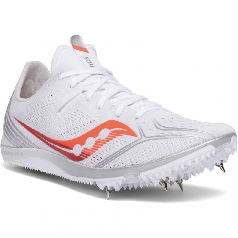 Saucony Endorphin 3 Women's Spikes White | CANADA SICXRDH