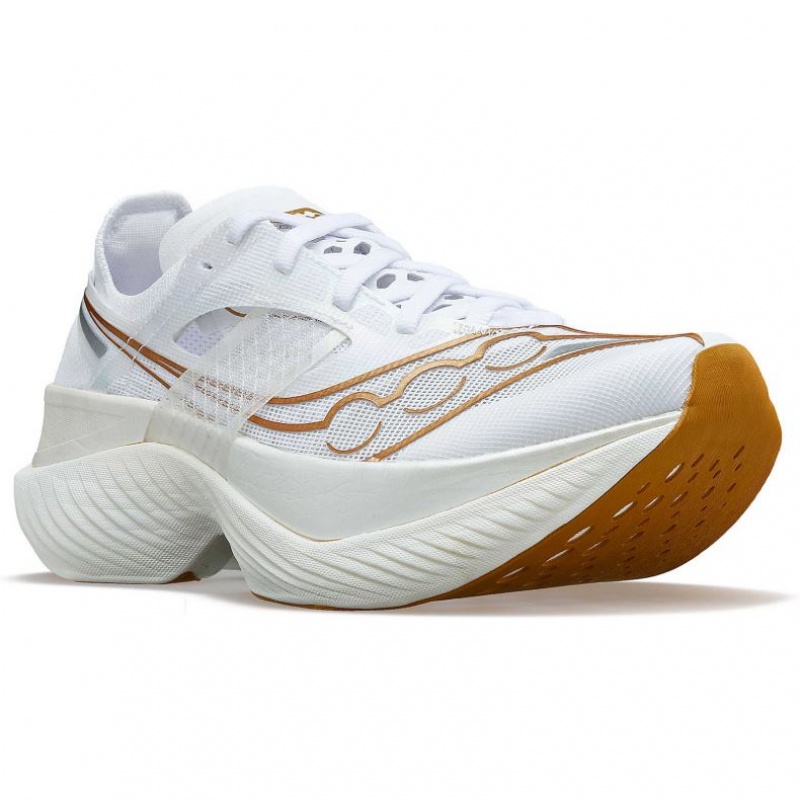 Saucony Endorphin Elite Men's Running Shoes White | CANADA HZEQKLS