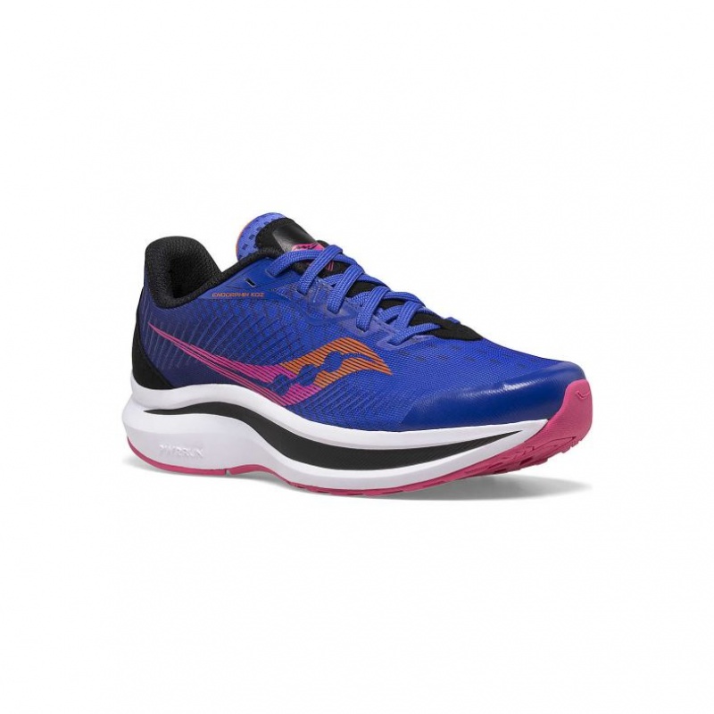 Saucony Endorphin KDZ Big Kids' Sneakers Blue | CANADA ZXJUIQG