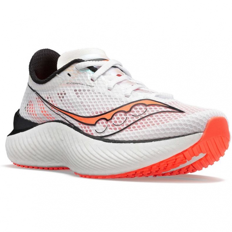 Saucony Endorphin Pro 3 Men's Running Shoes White | CANADA ABKLQMU